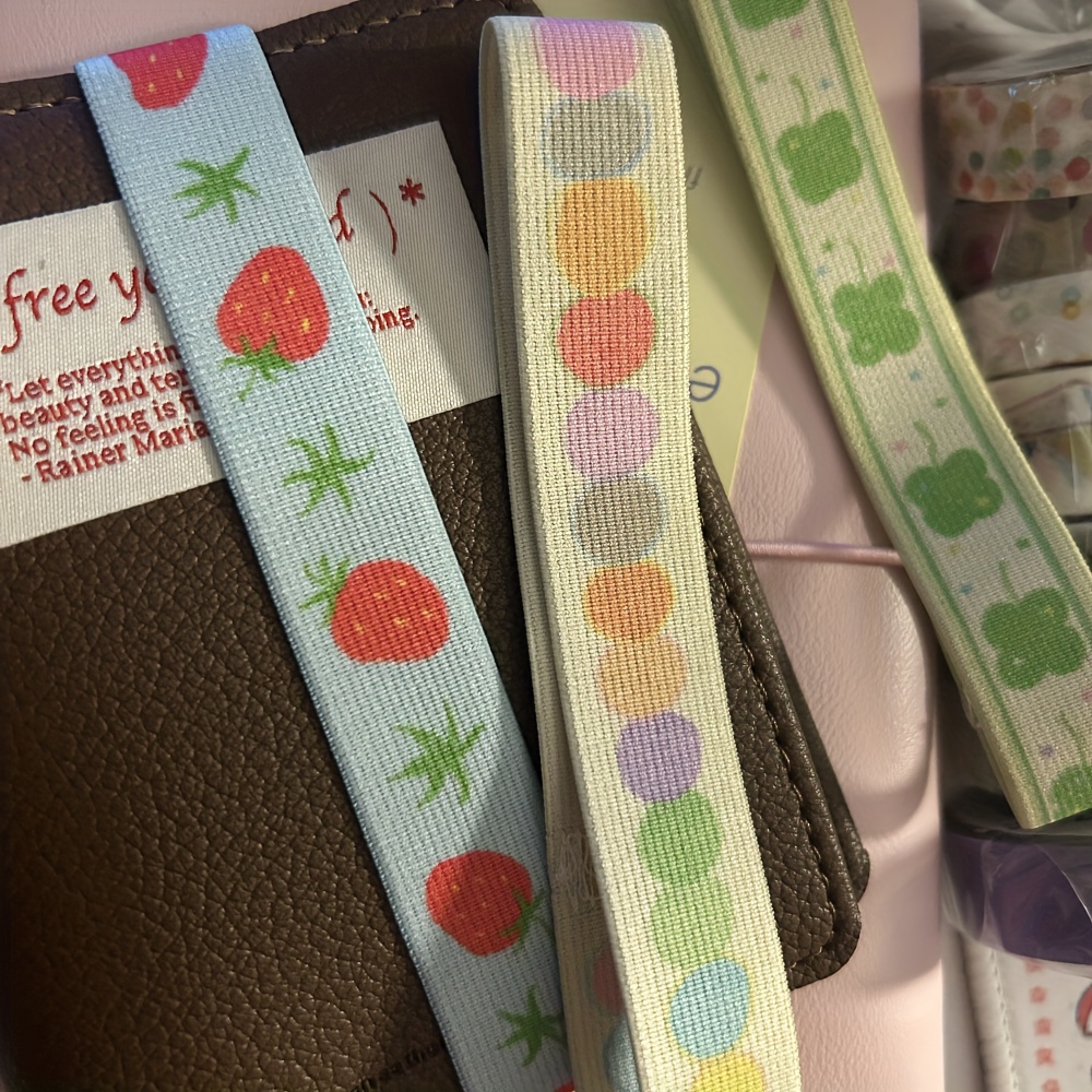 Travel Journal Accessories - Elastic Strap for A7 M5 Planner