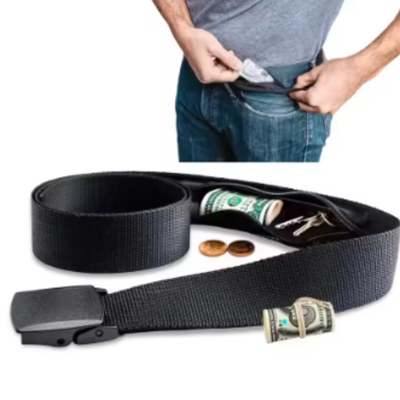 Money Belt Hidden - Travel Cash Anti Theft Belt Waist
