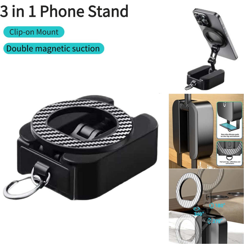 Phone Holder Airplane - 3 in 1 Magnetic Phone Stand