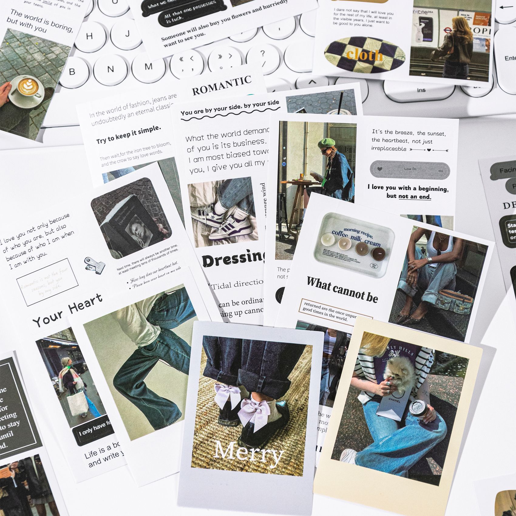 4 types 20 pca Happy holiday s - Travel Journal Accessories recension och pris
