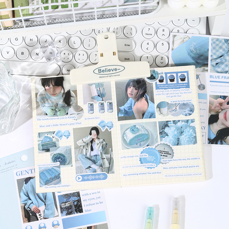 8 Sheets INS Magazine style St - Travel Journal Accessories recension och pris