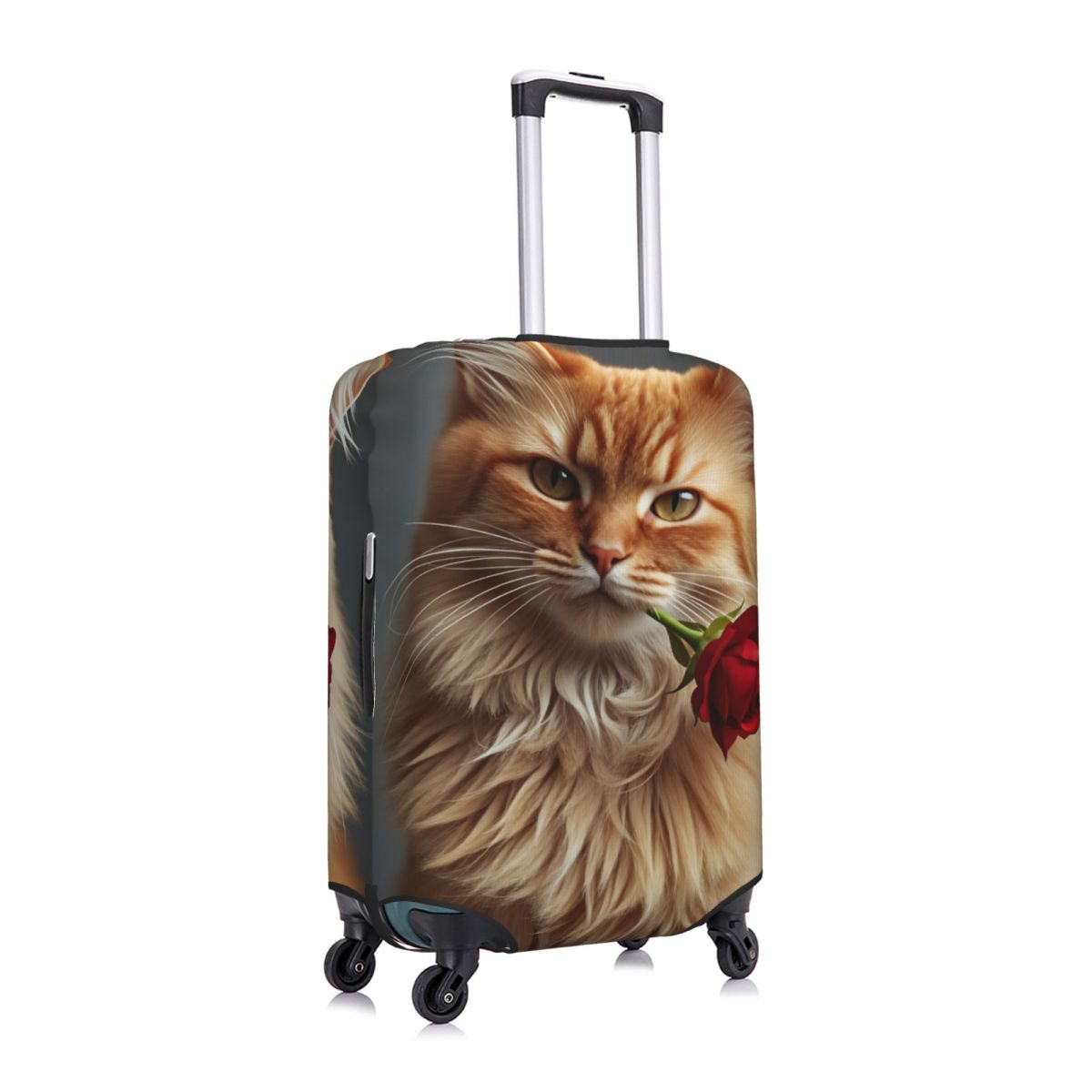 Kawaii Elegant Long-haired Cat - Travel Accessories Long Flight recension och pris