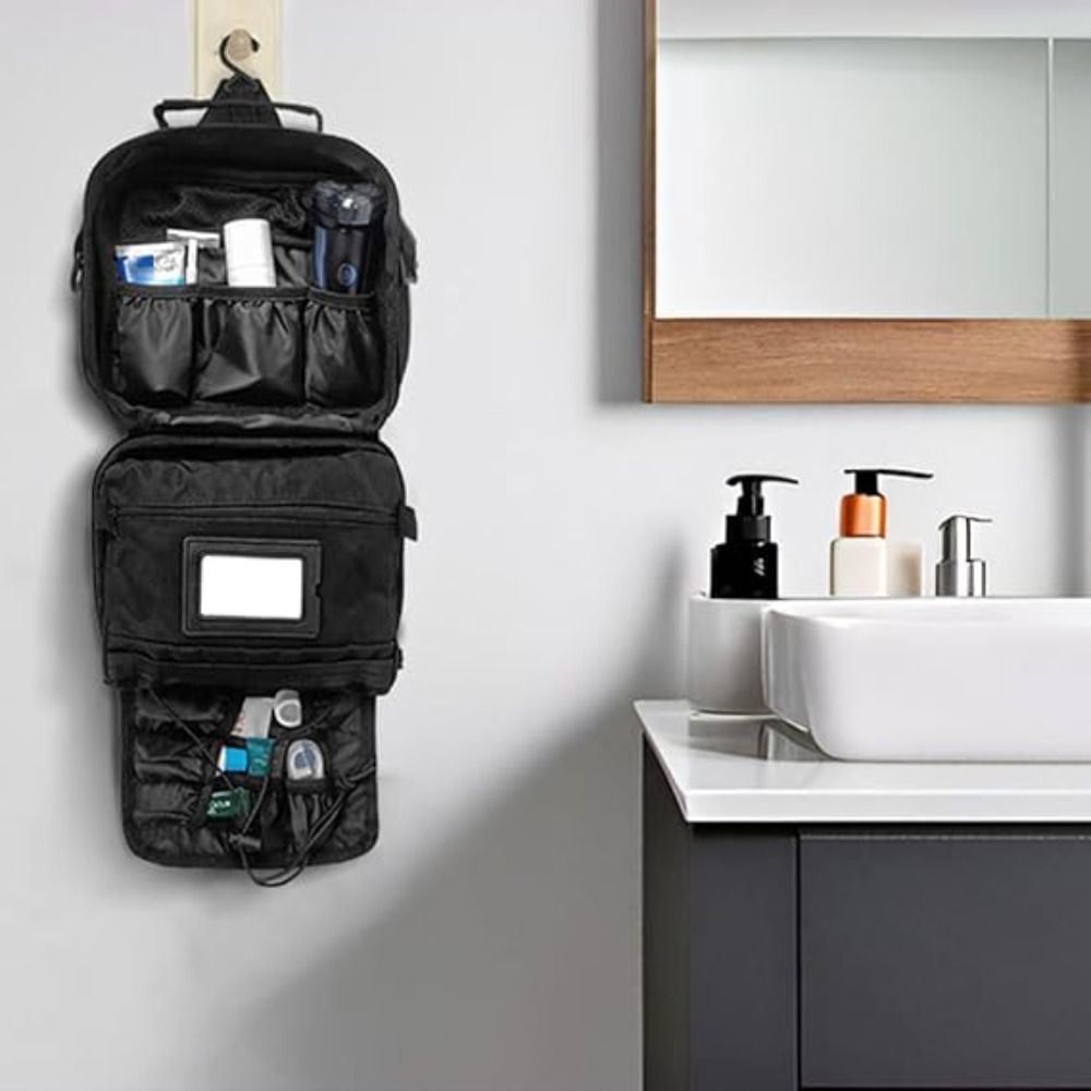 Hanging Toiletry Bag for Men W - Travel Accessories Kit For Men recension och pris