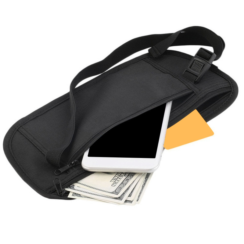 Invisible Travel Waist Packs P - Money Belt Hidden recension och pris