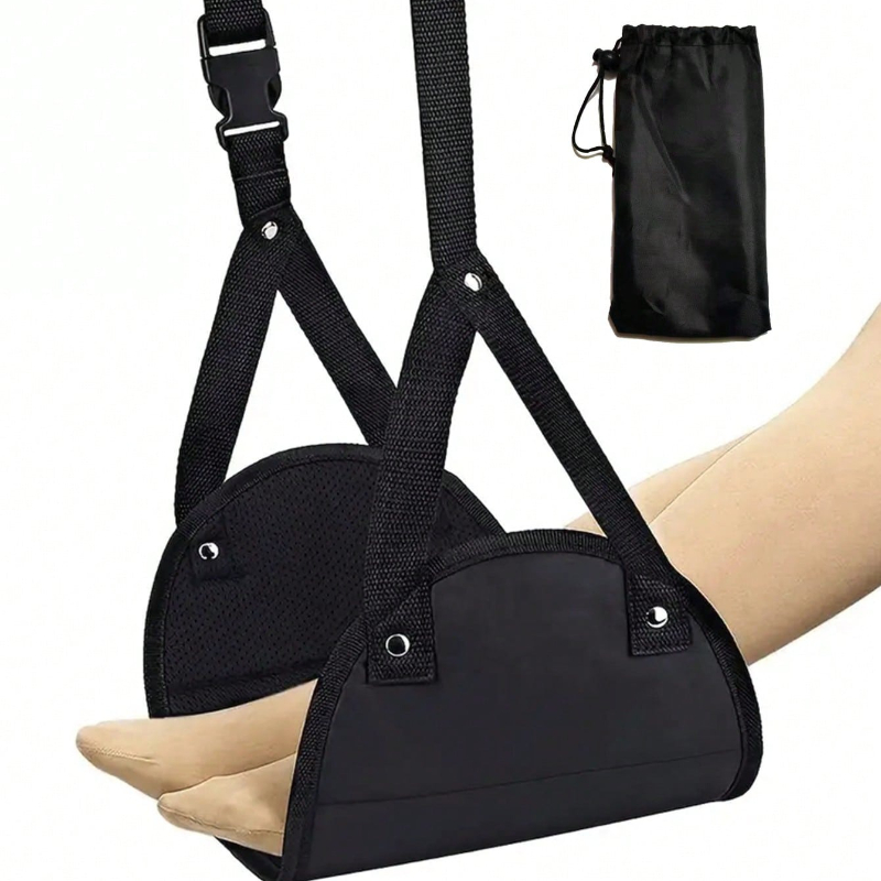 Portable Adjustable Footrest H - Travel Accessories Long Flight recension och pris