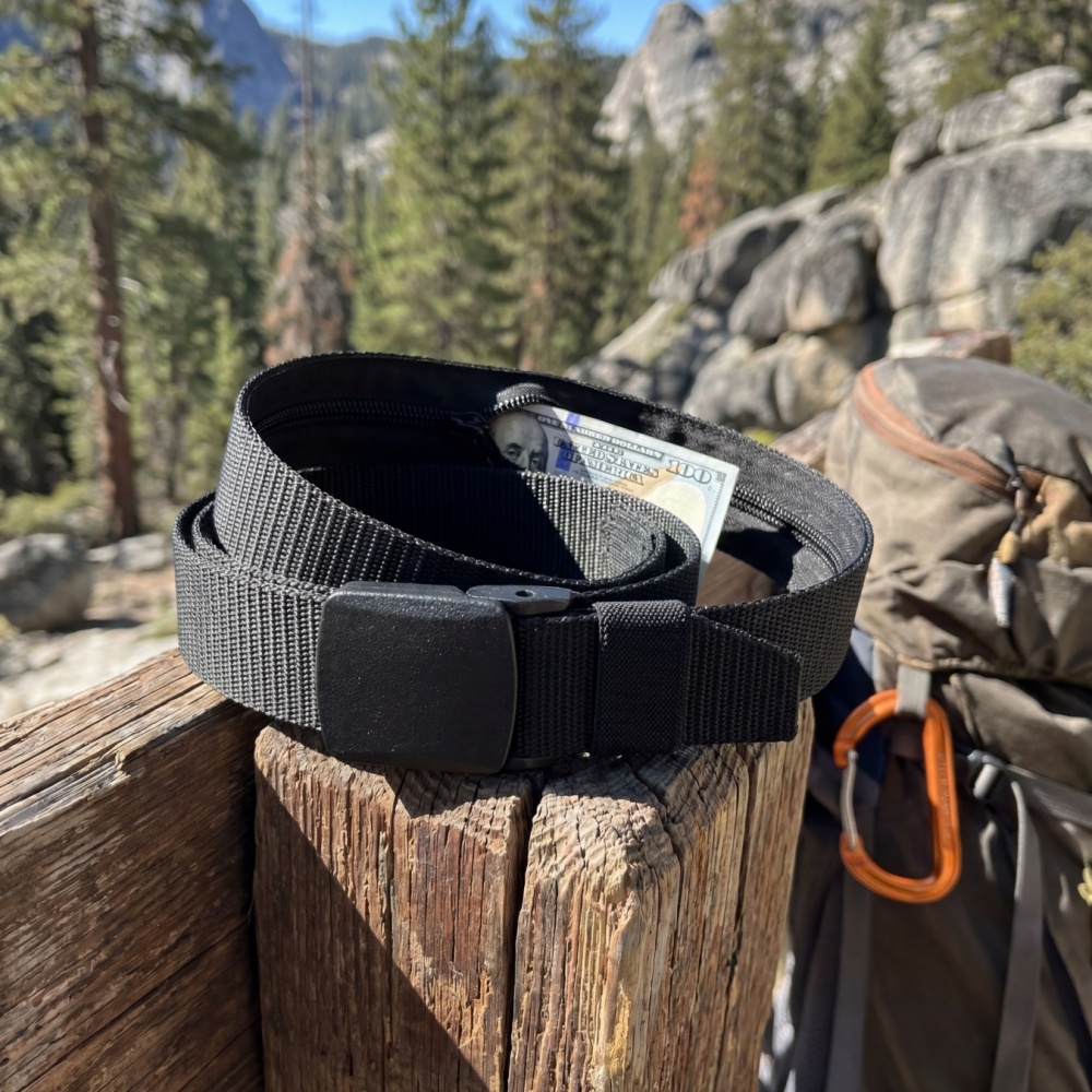 Men Anti-Theft Travel Belt Wit - Money Belt Hidden recension och pris