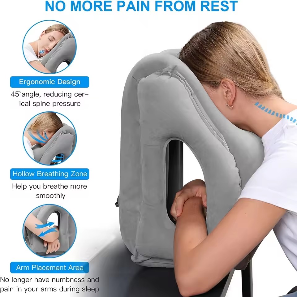 Inflatable Travel Pillow,Trave - Travel Accessories Long Flight recension och pris