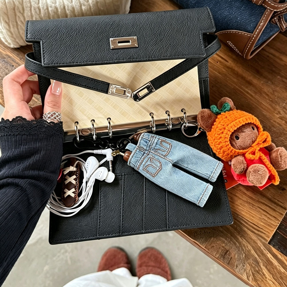 Mini Jeans Pen Holder for Trav - Travel Journal Accessories recension och pris