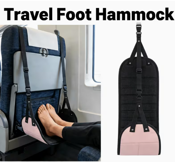 Adjustable footrest with N por - Travel Accessories Long Flight recension och pris