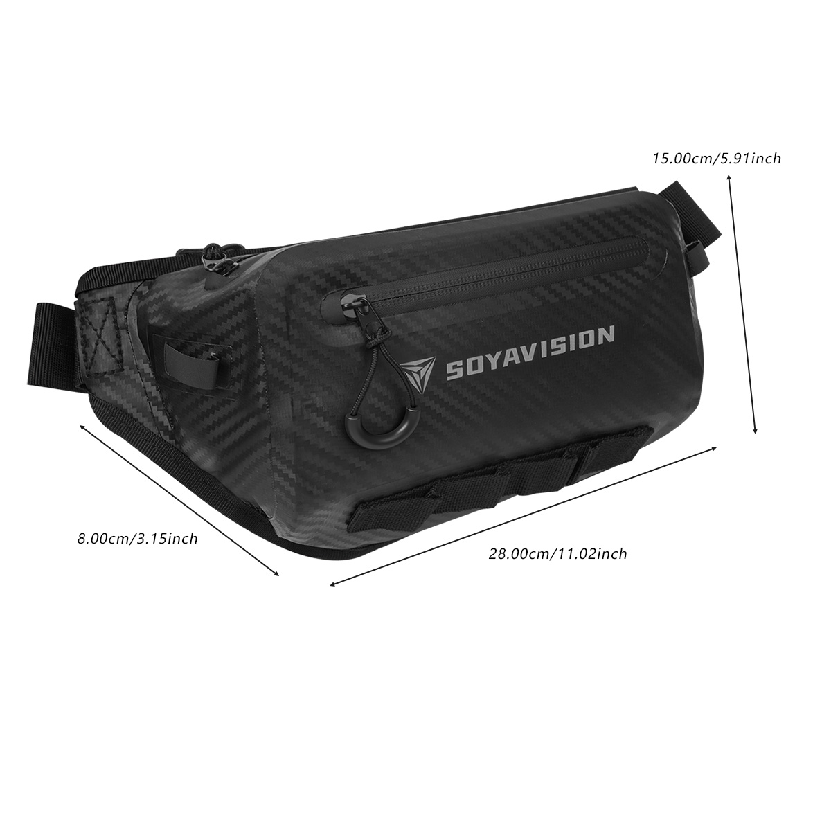 Waterproof Waist Chest Bag Fan - Money Belt Hidden recension och pris
