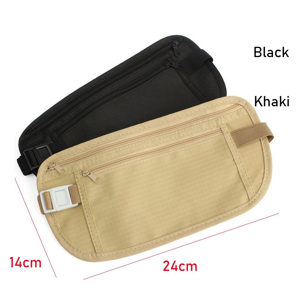 Slim Secret Hidden Waist Bag C - Money Belt Hidden recension och pris