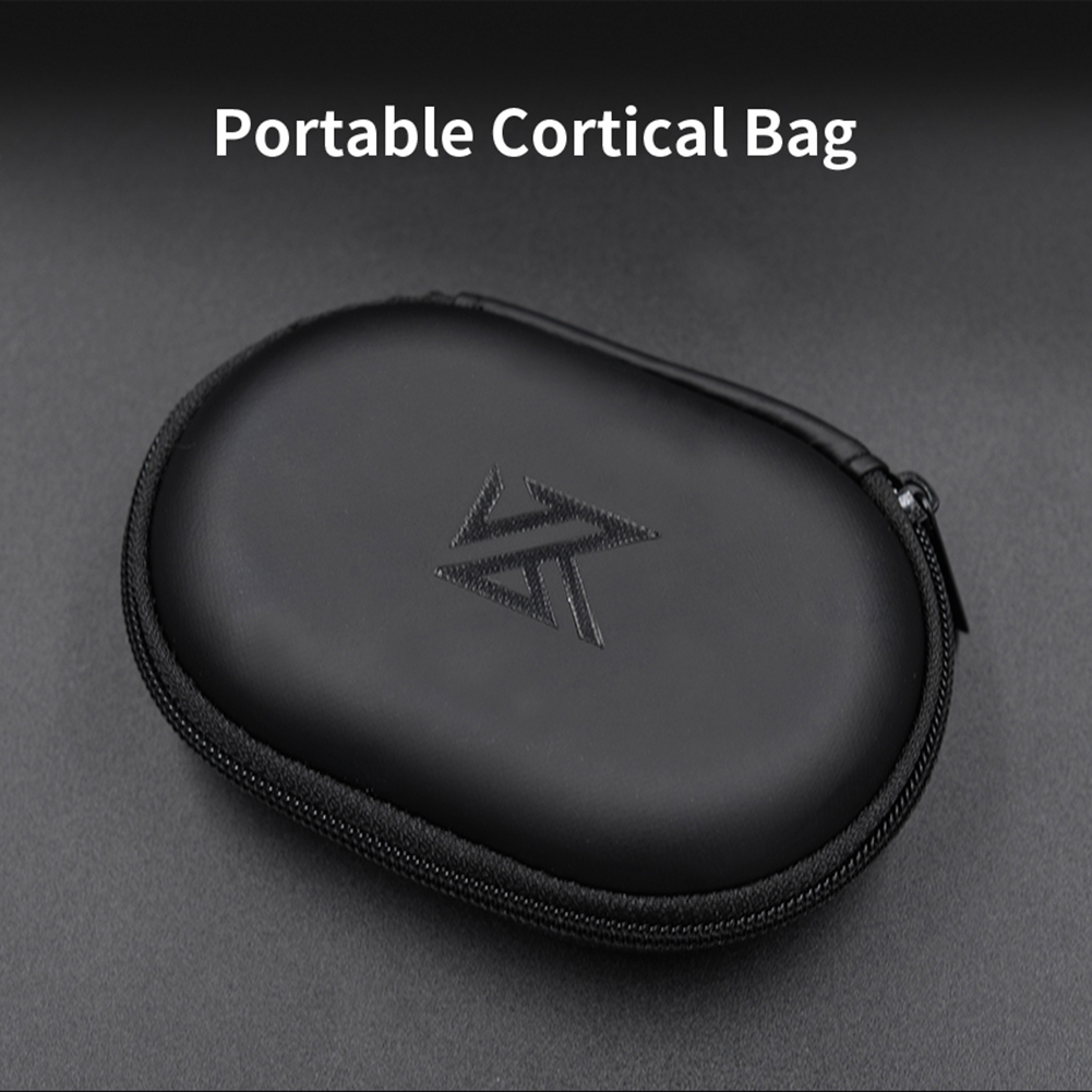 1-10PCS KZ Earphones Case PU L - Travel Accessories In Bulk recension och pris