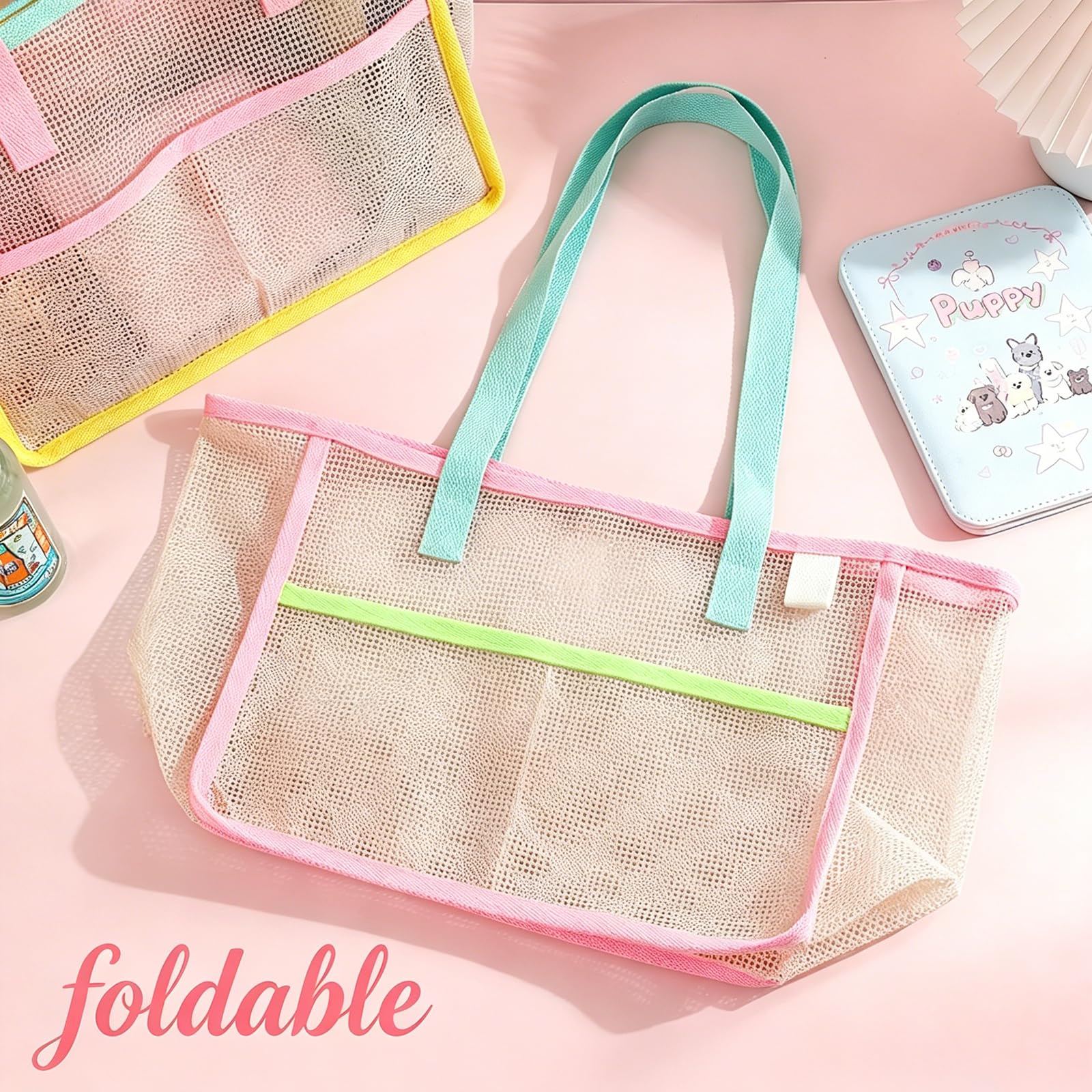 Beach Bags for Women Colorful  - Travel Accessories Usa recension och pris