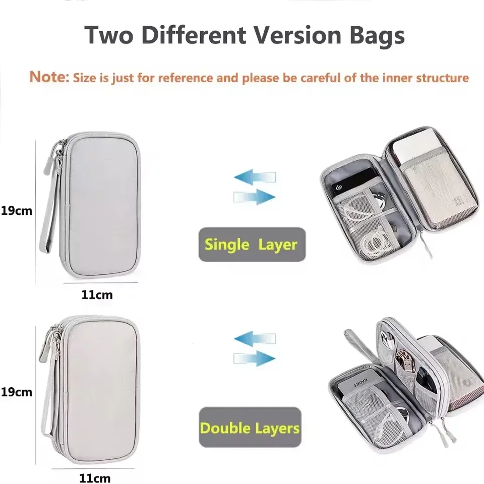 Travel Cable Bag Portable Digi - Travel Accessories In Bulk recension och pris