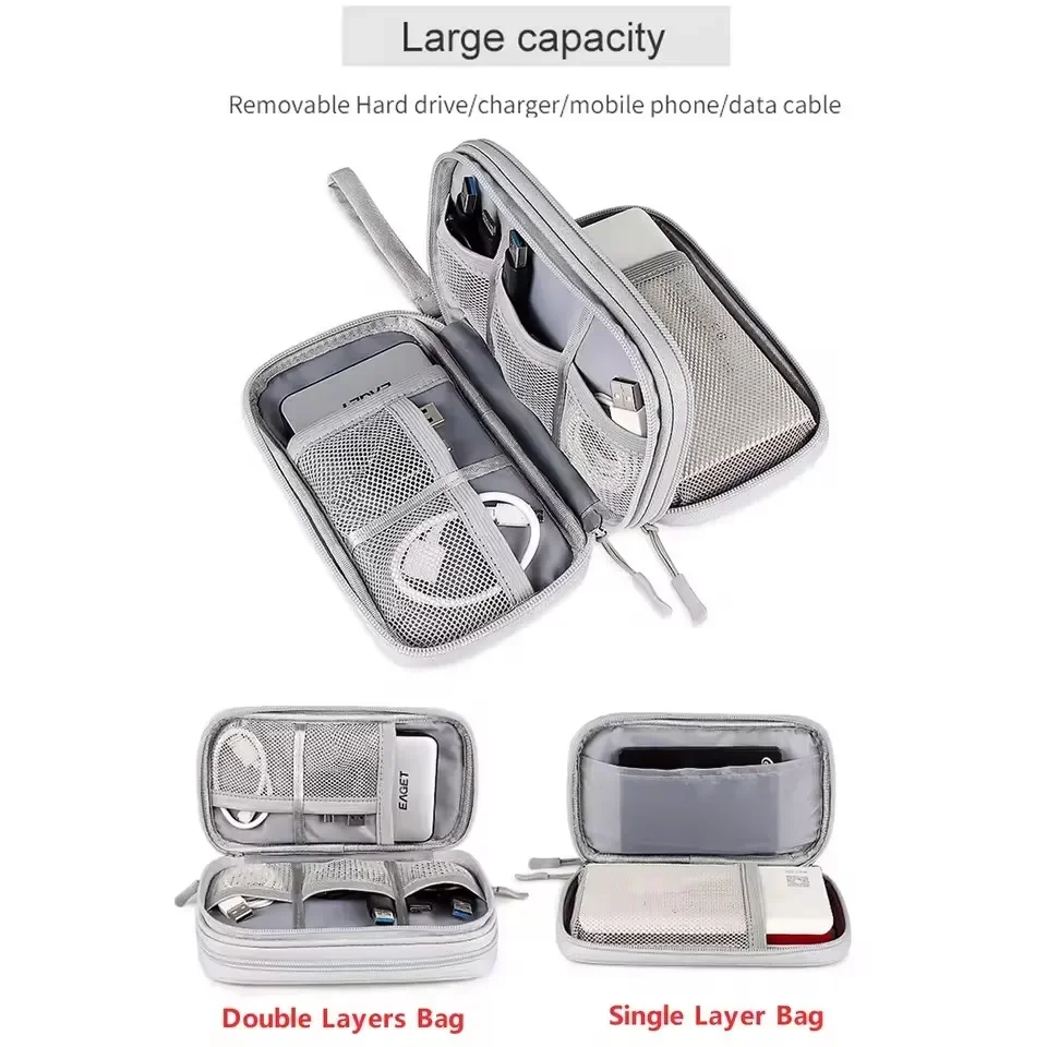 Travel Cable Bag Portable Digi - Travel Accessories In Bulk recension och pris