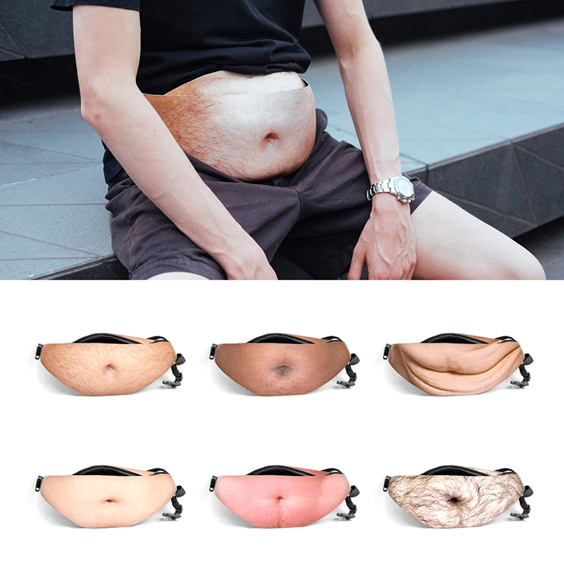 Funny Dad Bod Money Belt Bag M - Money Belt Hidden recension och pris