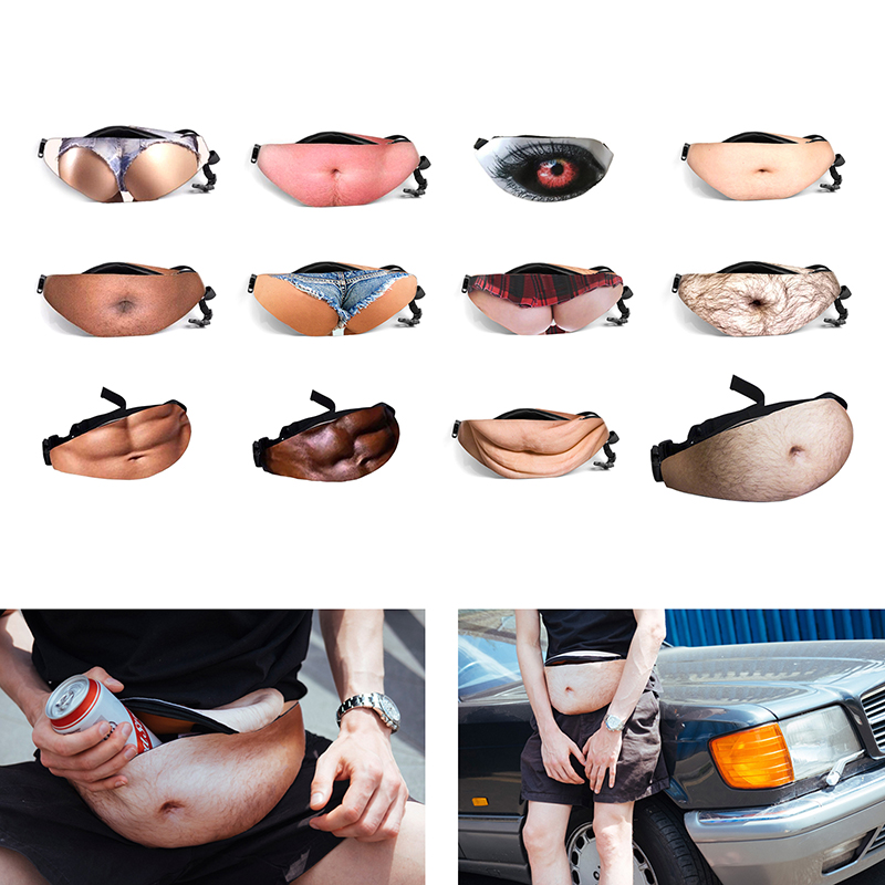 Funny Dad Bod Money Belt Bag M - Money Belt Hidden recension och pris