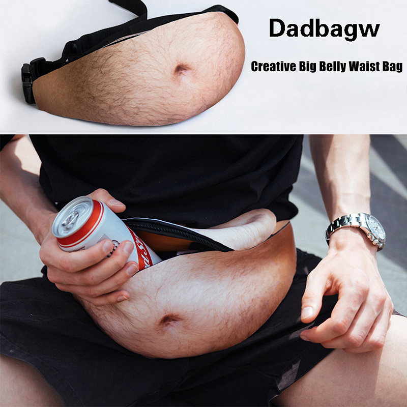 Funny Dad Bod Money Belt Bag M - Money Belt Hidden recension och pris