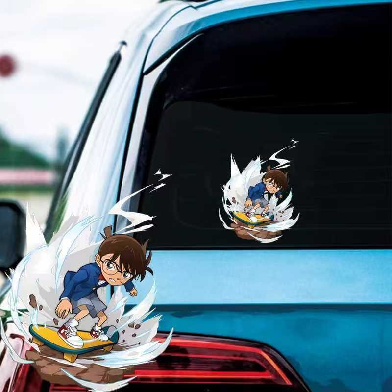 Detective Conan Cartoon Skateb - Luggage Cover Protector recension och pris