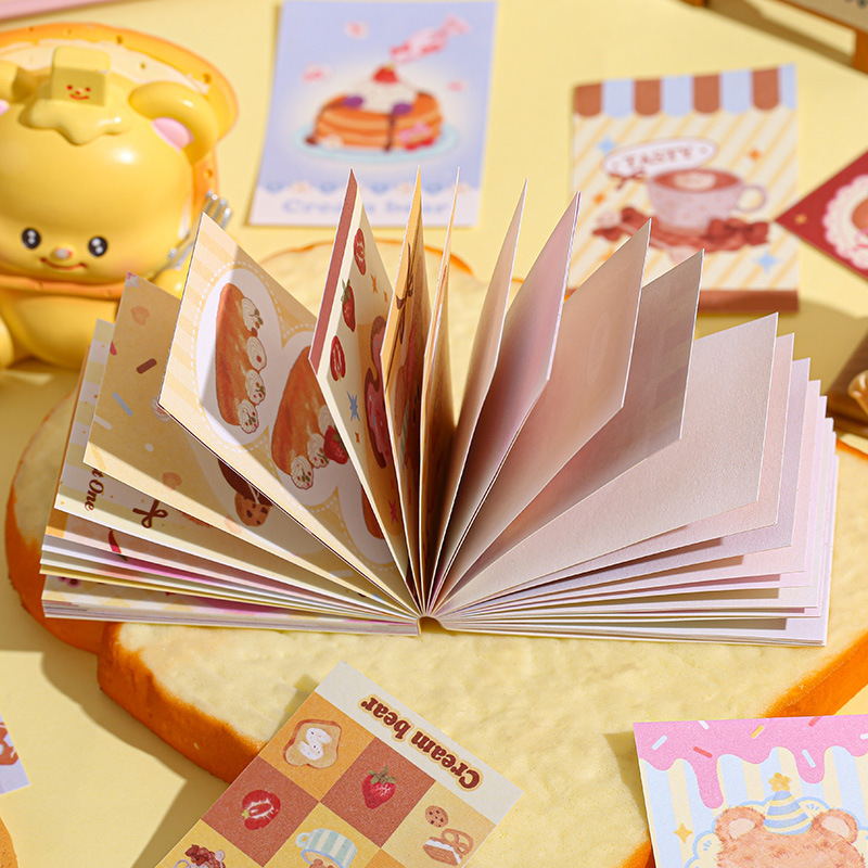 50piece/book Retro Cute Cream  - Travel Journal Accessories recension och pris