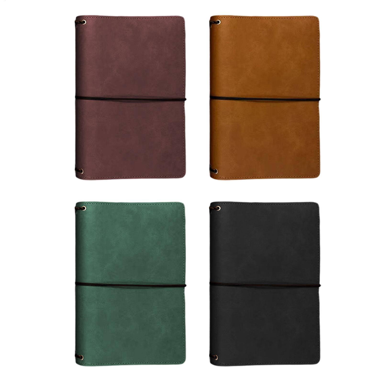 Leather A5 Notebook Cover Mult - Travel Journal Accessories recension och pris