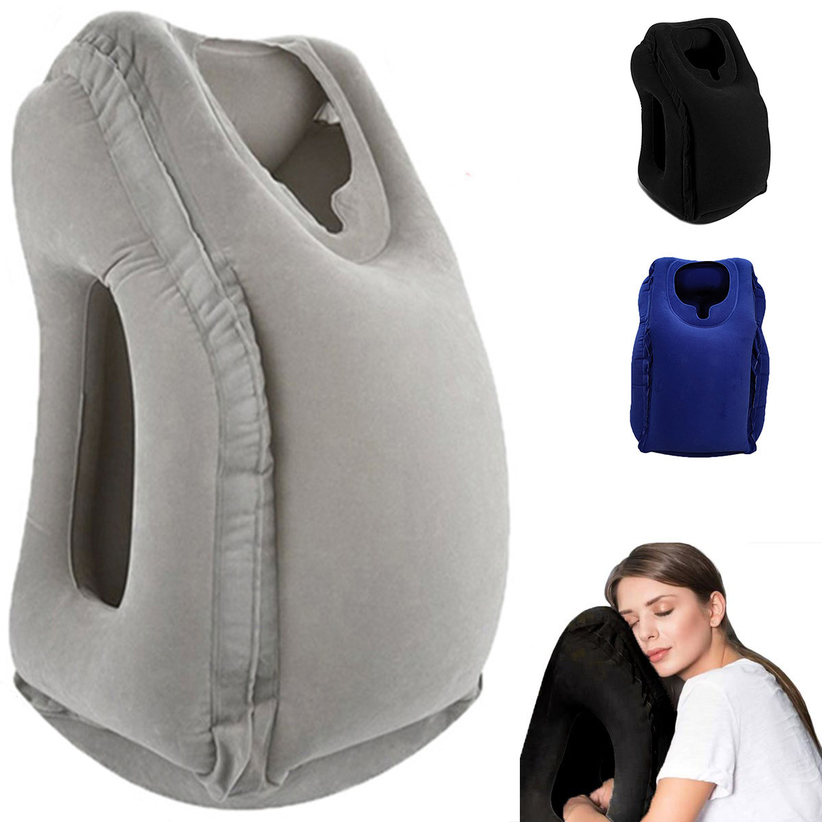 Inflatable Travel Pillow,Trave - Travel Accessories Long Flight recension och pris
