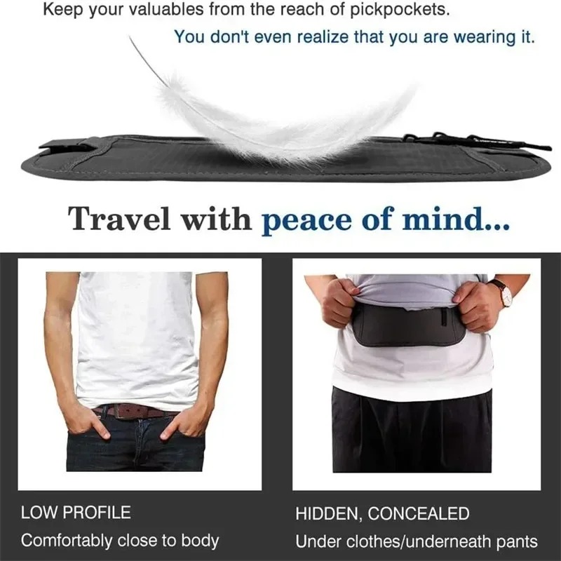 Sport Running Wais Bag Invisib - Money Belt Hidden recension och pris