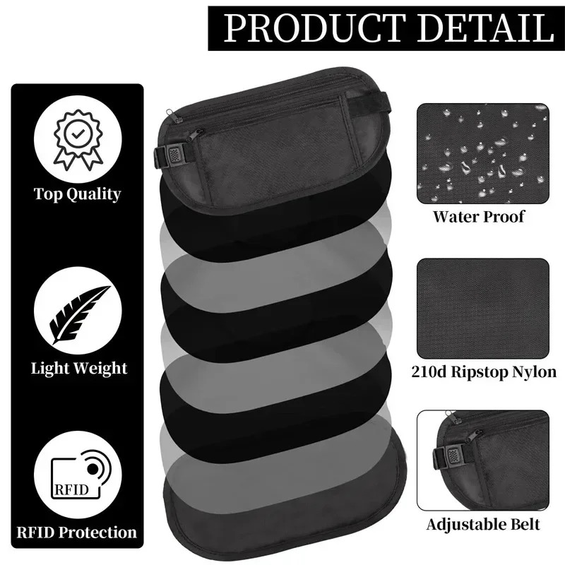 Sport Running Wais Bag Invisib - Money Belt Hidden recension och pris